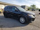 2016 Nissan Rogue Black vin: KNMAT2MV7GP677416