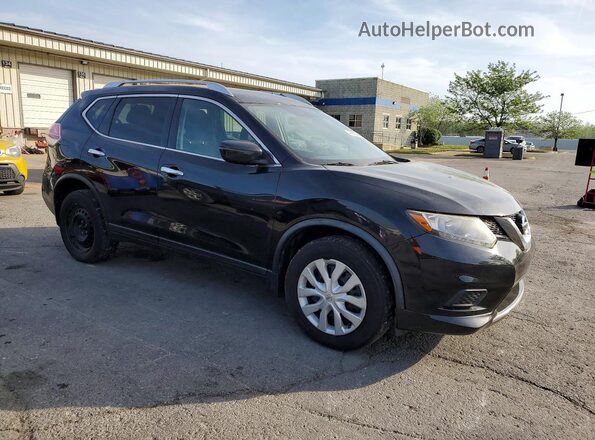 KNMAT2MV7GP677416 2016 NISSAN ROGUE Black წინა მარჯვენა