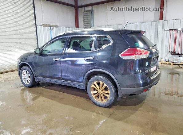 KNMAT2MV7GP699285 2016 NISSAN ROGUE Black Tył lewy