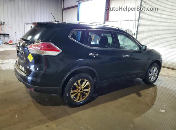 KNMAT2MV7GP699285 2016 NISSAN ROGUE Black Tył prawy