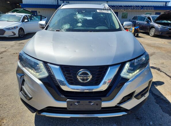 KNMAT2MV7KP515729 2019 NISSAN ROGUE Серебряный Вид спереди