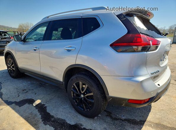 KNMAT2MV7KP515729 2019 NISSAN ROGUE Серебряный Задняя левая четверть