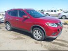 2016 Nissan Rogue Sv Red vin: KNMAT2MV8GP674346