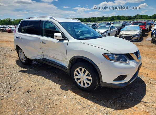 KNMAT2MV8GP706714 2016 NISSAN ROGUE White Przód prawy