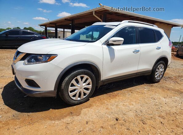 KNMAT2MV8GP706714 2016 NISSAN ROGUE White Przód lewy