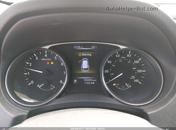 KNMAT2MV8GP737106 2016 NISSAN ROGUE Серебряный Вид задних сидений