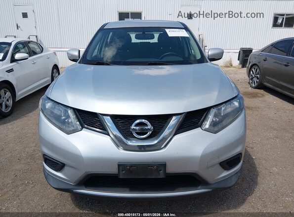 KNMAT2MV8GP737106 2016 NISSAN ROGUE Серебряный Вид щитка приборов