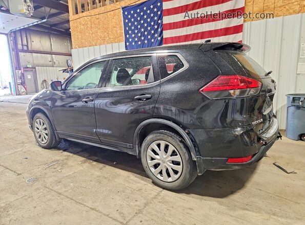 KNMAT2MV8HP574006 2017 NISSAN ROGUE Черный Задняя левая четверть