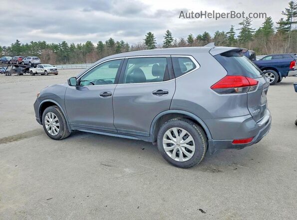 KNMAT2MV8HP609207 2017 NISSAN ROGUE Серый Задняя левая четверть