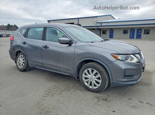 KNMAT2MV8HP609207 2017 NISSAN ROGUE Серый Передняя правая четверть