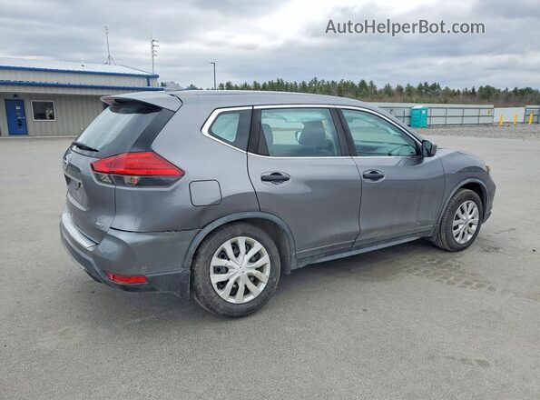 KNMAT2MV8HP609207 2017 NISSAN ROGUE Серый Задняя правая четверть
