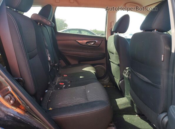 KNMAT2MV8KP507476 2019 NISSAN ROGUE Черный Вид задней части салона