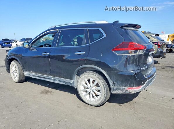 KNMAT2MV8KP507476 2019 NISSAN ROGUE Черный Задняя левая четверть