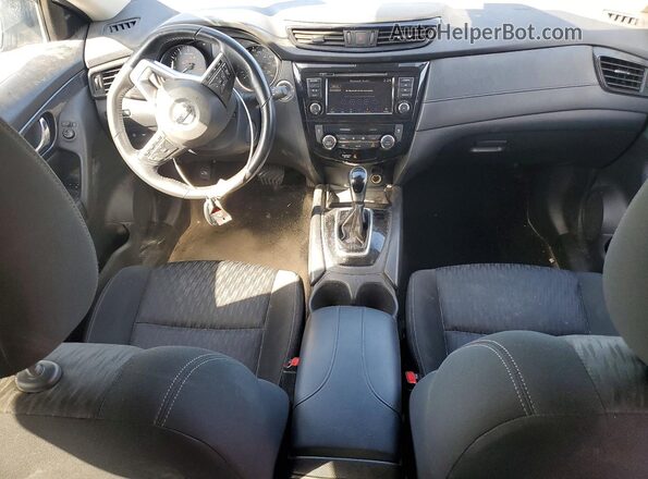 KNMAT2MV8KP507476 2019 NISSAN ROGUE Черный Вид панели приборов
