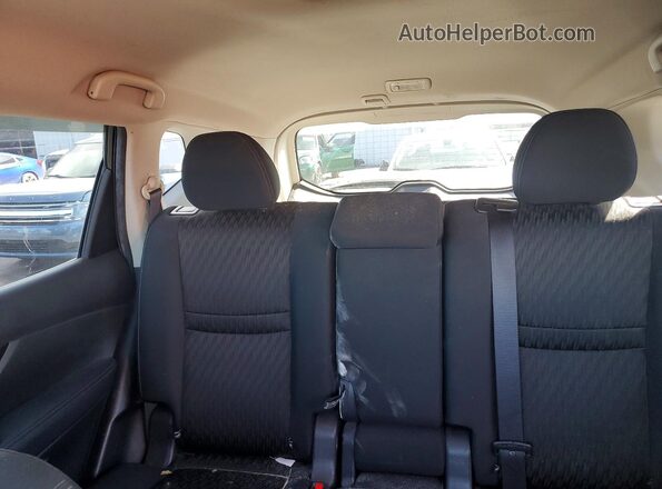 KNMAT2MV8KP507476 2019 NISSAN ROGUE Черный Вид задних сидений