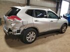 2016 Nissan Rogue Sv Silver vin: KNMAT2MV9GP605486