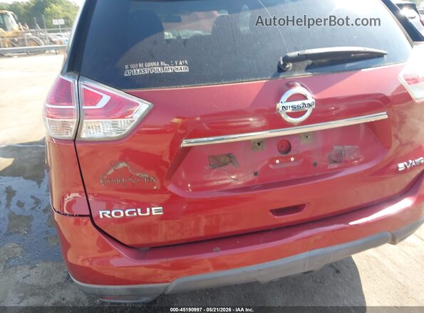 KNMAT2MV9GP665042 2016 NISSAN ROGUE Red 