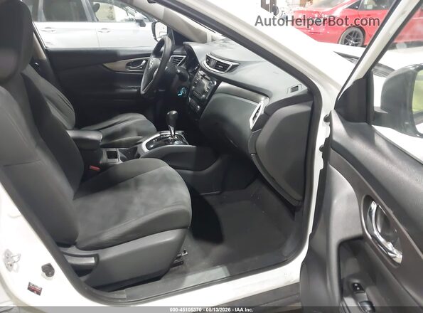 KNMAT2MV9GP696341 2016 NISSAN ROGUE Белый Вид салона спереди