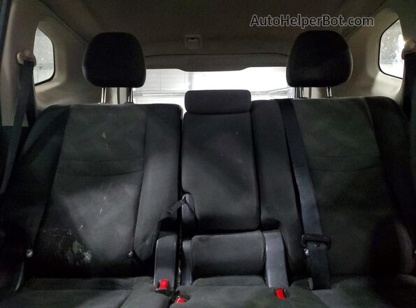 KNMAT2MV9GP723313 2016 NISSAN ROGUE Gray Rear seats view