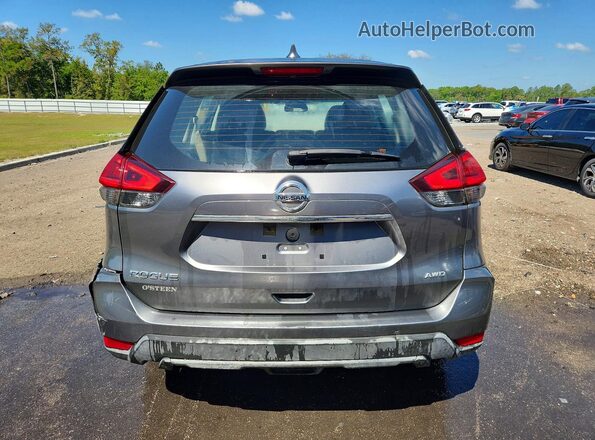 KNMAT2MV9HP601570 2017 NISSAN ROGUE Gray უკანა ხედი