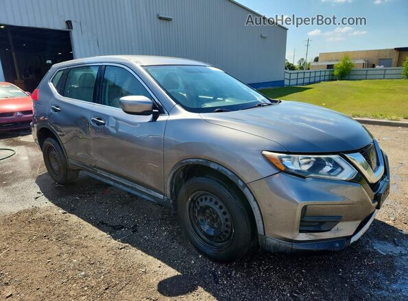 KNMAT2MV9HP601570 2017 NISSAN ROGUE Gray წინა მარჯვენა