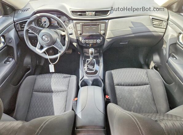 KNMAT2MV9LP510260 2020 NISSAN ROGUE Gray Widok deski rozdzielczej
