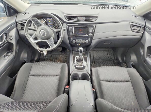 KNMAT2MV9LP530279 2020 NISSAN ROGUE Silver წინა პანელის ხედი