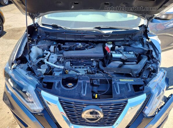 KNMAT2MV9LP530279 2020 NISSAN ROGUE Silver ძრავის განყოფილების ხედი
