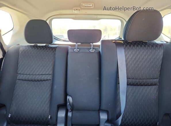 KNMAT2MV9LP530279 2020 NISSAN ROGUE Silver უკანა სავარძლების ხედი