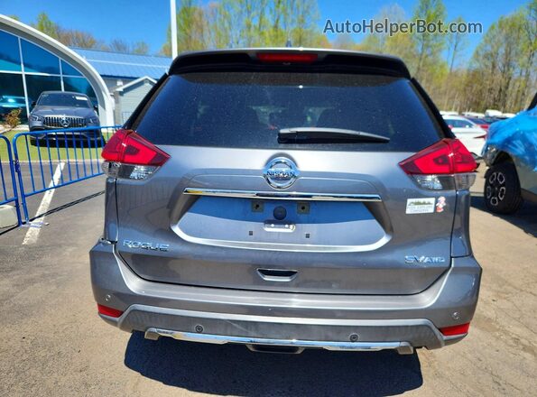 KNMAT2MV9LP530279 2020 NISSAN ROGUE Silver უკანა ხედი