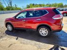 2016 Nissan Rogue S Красный vin: KNMAT2MVXGP623298