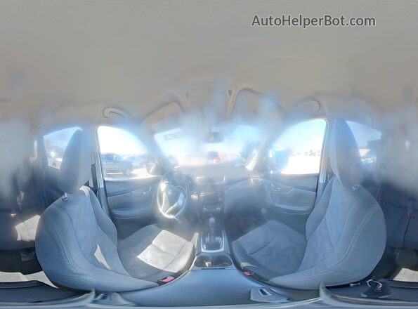 KNMAT2MVXGP680309 2016 NISSAN ROGUE Gray Widok wnętrza 360 stopni