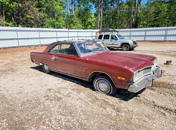 LH23C4B123791 1974 DODGE DART Brown Front right