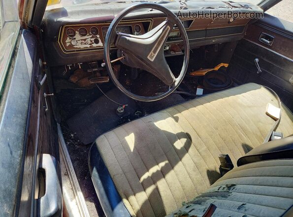LH23C4B123791 1974 DODGE DART Brown Dashboard view