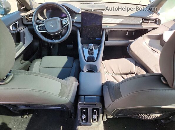 LPSED3KA3ML008785 2021 POLESTAR 2 Gray Dashboard view