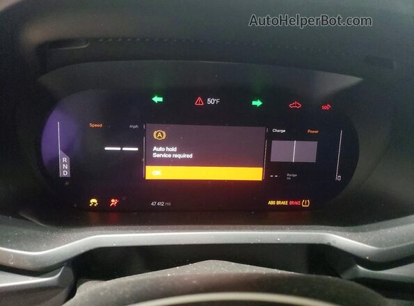 LPSED3KA4NL053218 2022 POLESTAR 2 Серый Вид щитка приборов