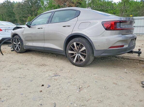 LPSED3KA8ML012671 2021 POLESTAR 2 Gray Trasero izquierdo