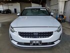 2021 Polestar 2 Gray vin: LPSED3KA8ML016350 Damage: Hood, Heavy Scratch, 1 To 2 Inches