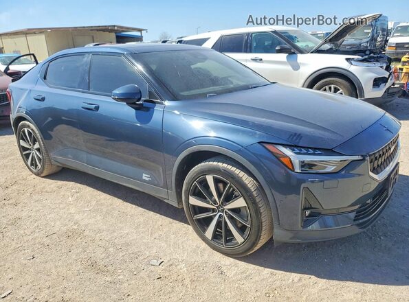 LPSED3KAXML018388 2021 POLESTAR 2 Синий Передняя правая четверть