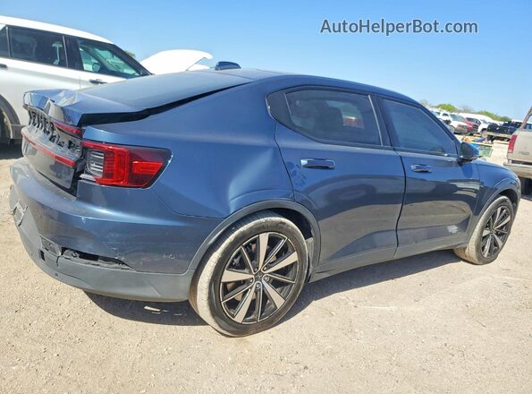 LPSED3KAXML018388 2021 POLESTAR 2 Синий Задняя правая четверть