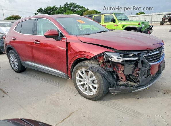 LRBAZLR42MD177387 2021 BUICK ENVISION Red Delantero derecho