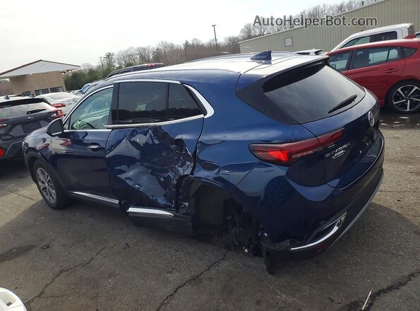 LRBAZLR43ND139572 2022 BUICK ENVISION Синий Задняя левая четверть