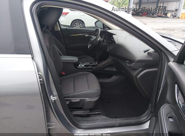 LRBAZLR43ND142875 2022 BUICK ENVISION Gray წინა სალონის ხედი