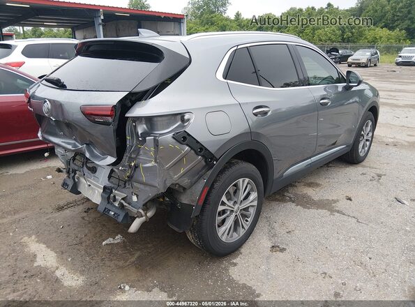 LRBAZLR43ND142875 2022 BUICK ENVISION Gray უკანა მარჯვენა