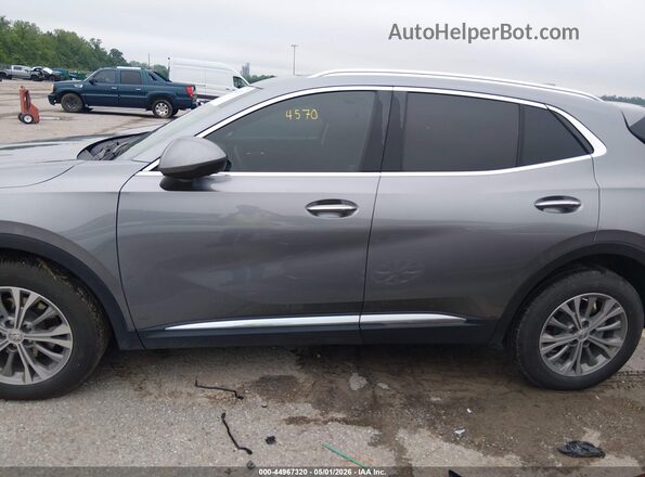 LRBAZLR43ND142875 2022 BUICK ENVISION Gray 
