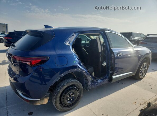 LRBAZLR44ND138950 2022 BUICK ENVISION Black Trasero derecho