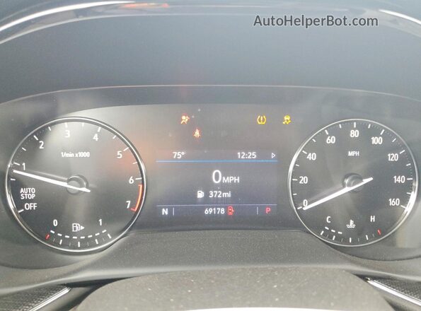 LRBAZLR44PD066988 2023 BUICK ENVISION Blue Սարքավորումների վահանակի տեսք