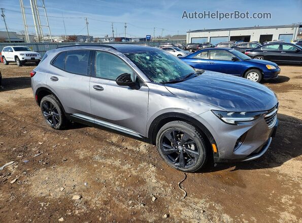LRBAZLR45ND063918 2022 BUICK ENVISION Угольный Передняя правая четверть