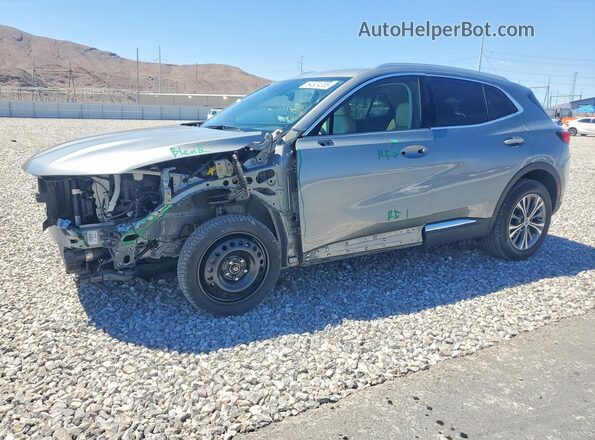 LRBAZLR45PD035362 2023 BUICK ENVISION Gray Front left