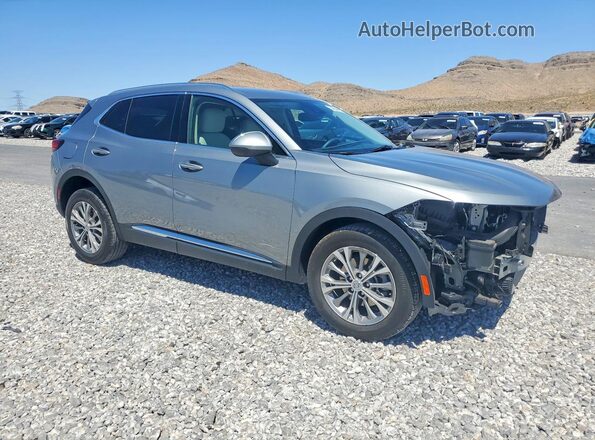 LRBAZLR45PD035362 2023 BUICK ENVISION Gray Front right